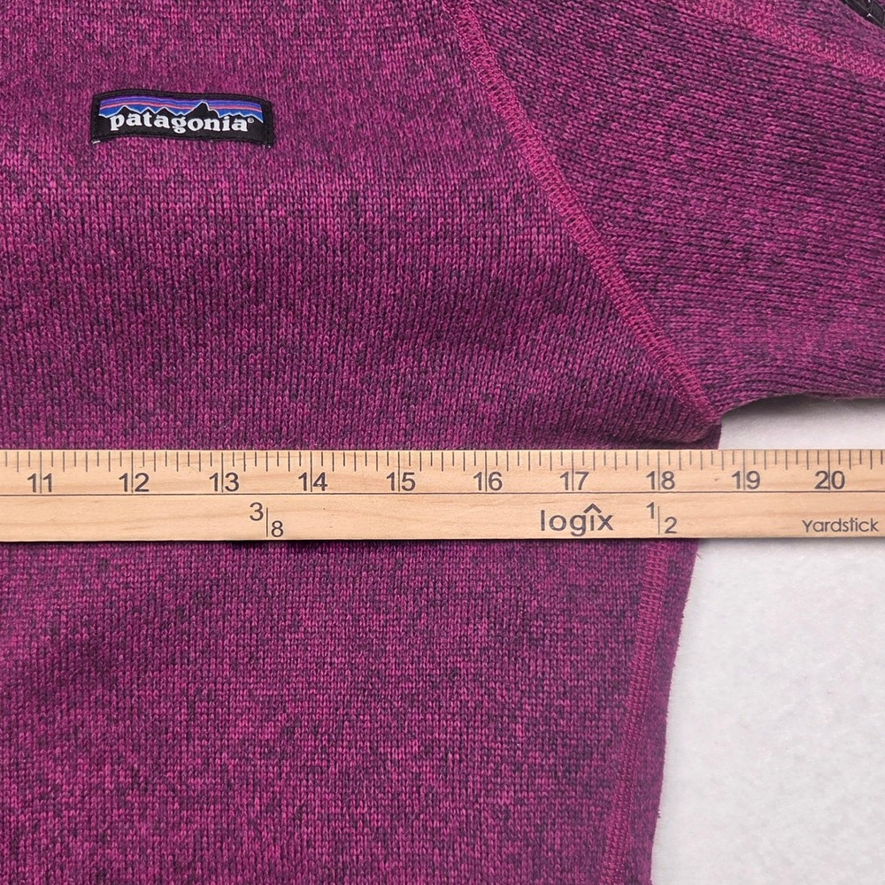 Patagonia Better Sweater Jacket Womens Small Purple Full Zip Fleece 25542 FA16 - Picture 9 of 10